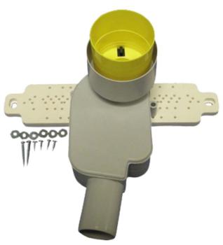 Waschtisch-Einbau-Siphon-Montagegruppe DN40 bestehend aus HL134.0, HL44 HL134.2/40
